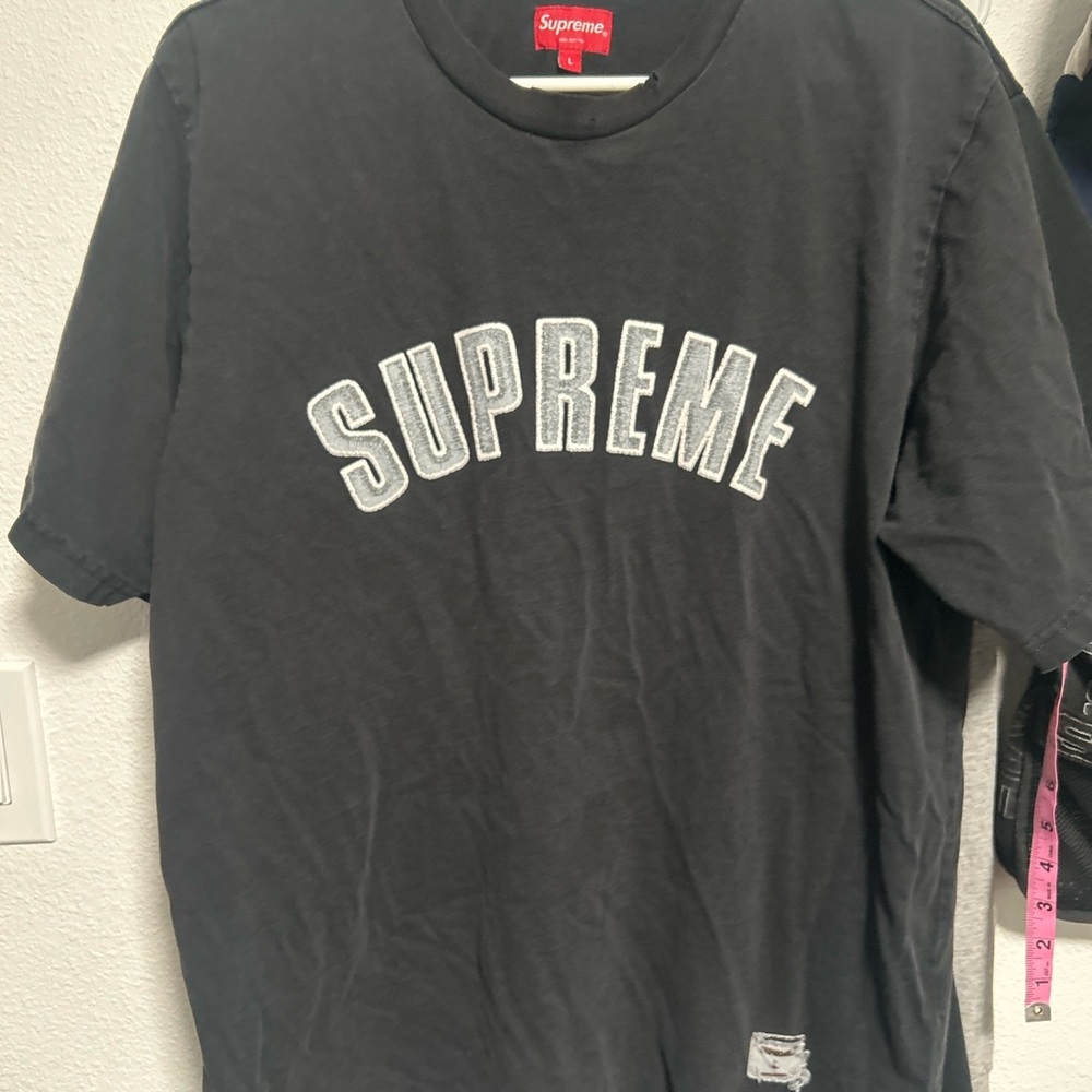 Supreme Charcoal Short Sleeve Tee